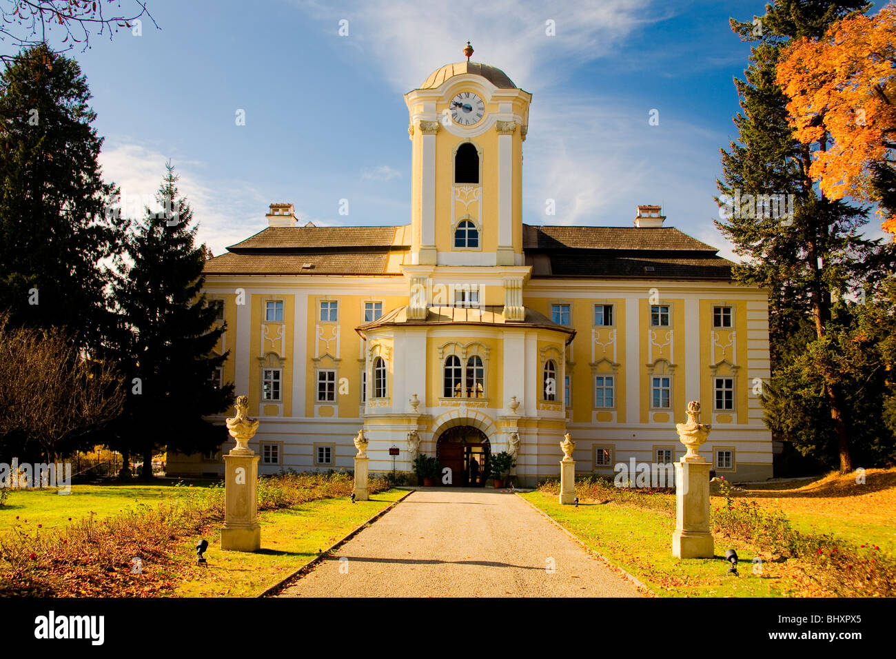 Rosenau Palace, Region Waldviertel, Niederösterreich, Österreich Stockfoto