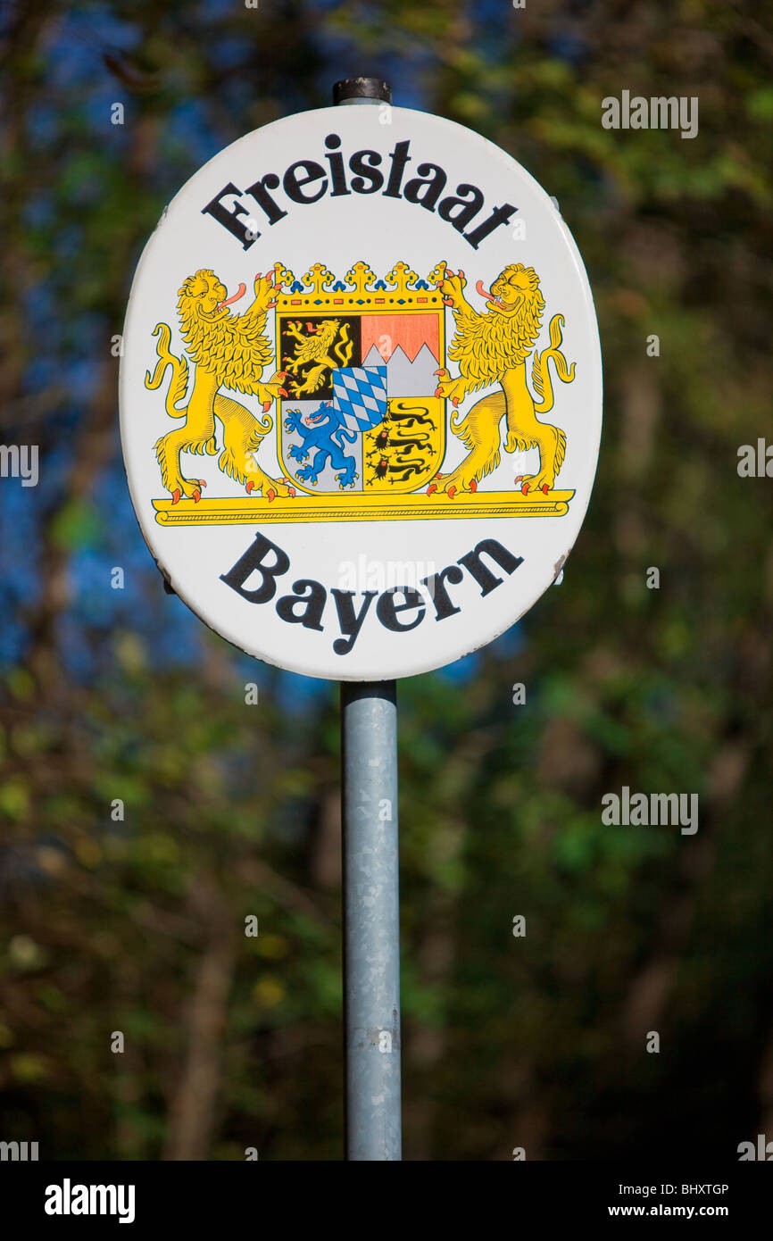Der Freistaat Bayern Stockfoto