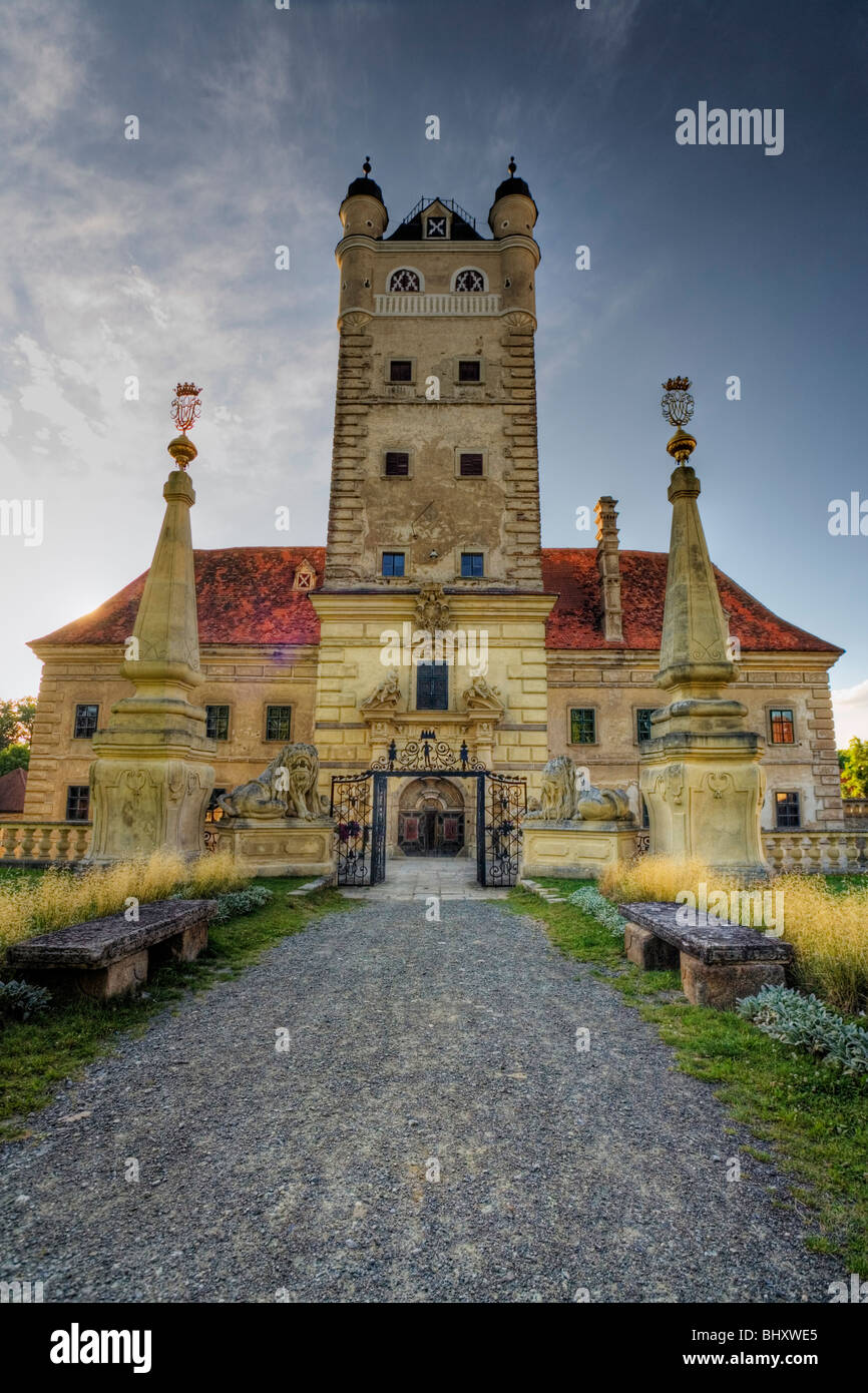 Greillenstein Palace, Region Waldviertel, Niederösterreich, Österreich Stockfoto