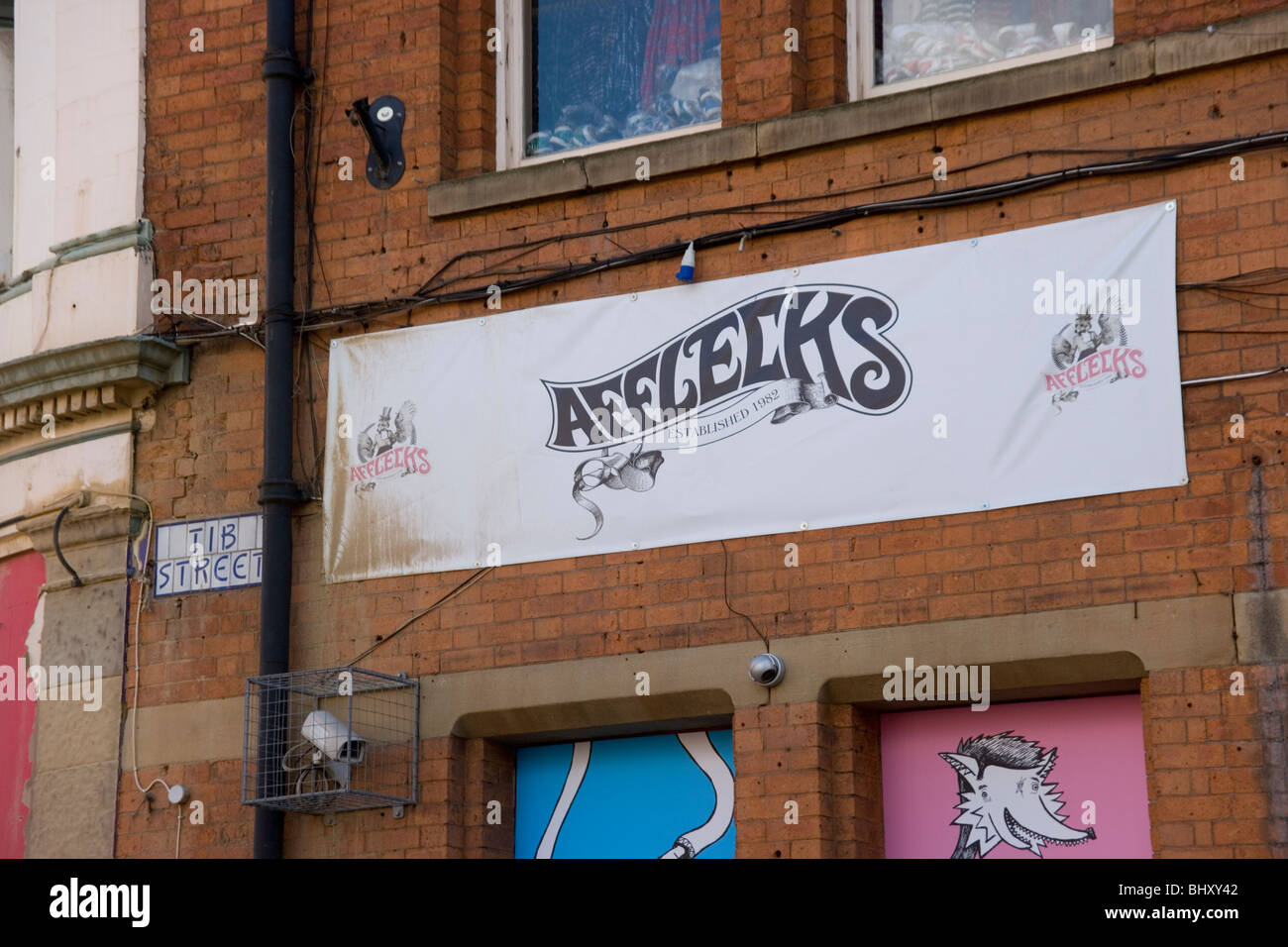 Afflecks Palace Einkaufszentrum an der Tib Street in Manchester Stockfoto