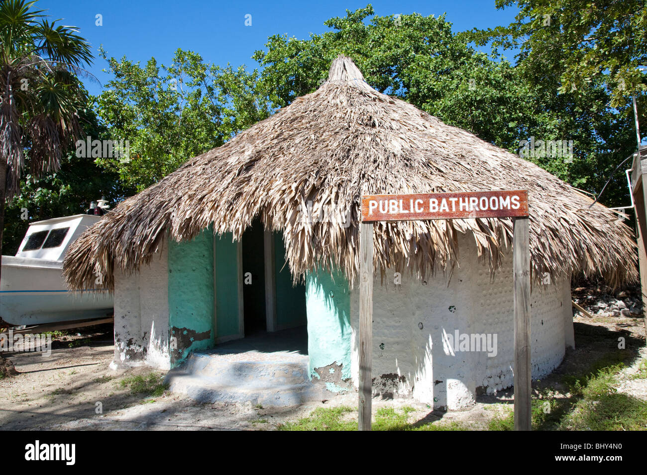 Utila, Bay Islands, Honduras Stockfoto