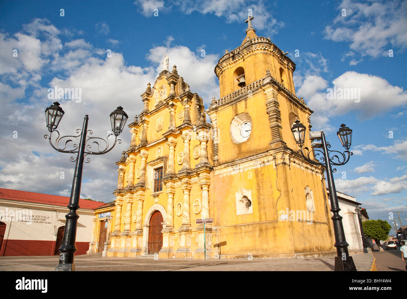 Iglesia La Kirche Recoleccion, Leon, Nicaragua Stockfotografie Alamy
