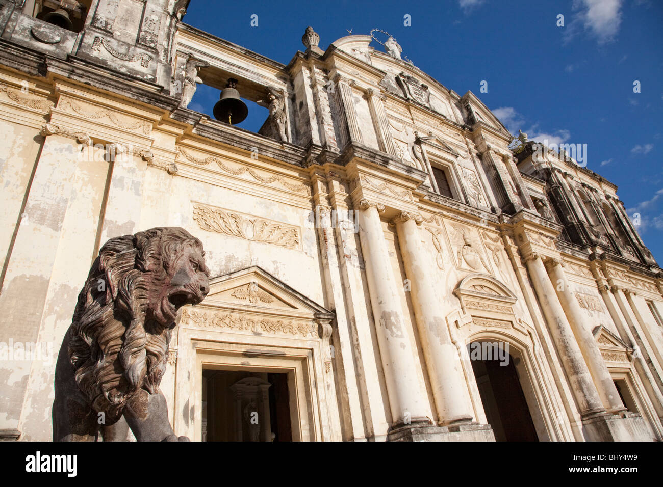 Basilica De La Asunción Kathedrale, Leon, Nicaragua Stockfoto