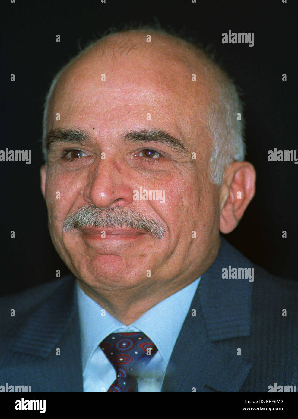 König HUSSEIN König von Jordanien 16. Mai 1992 Stockfoto