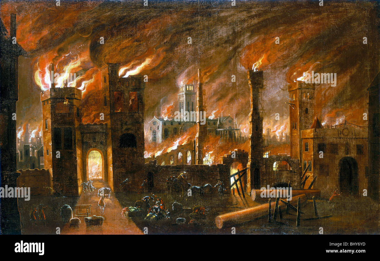 Great fire london 1666 Fotos und Bildmaterial in hoher Auflösung
