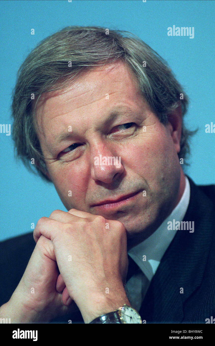 IAN GRIST MP MINISTER des WALISISCHEN LANDESAMT 30. November 1990 Stockfoto