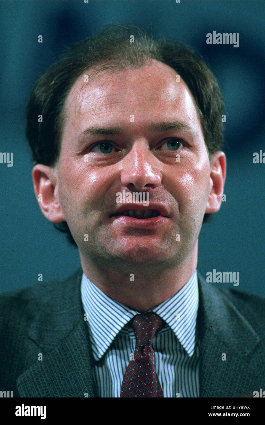 MICHAEL FORSYTH MP Vorsitzender schottischen Nachteile PARTY 10. Juni 1991 Stockfoto