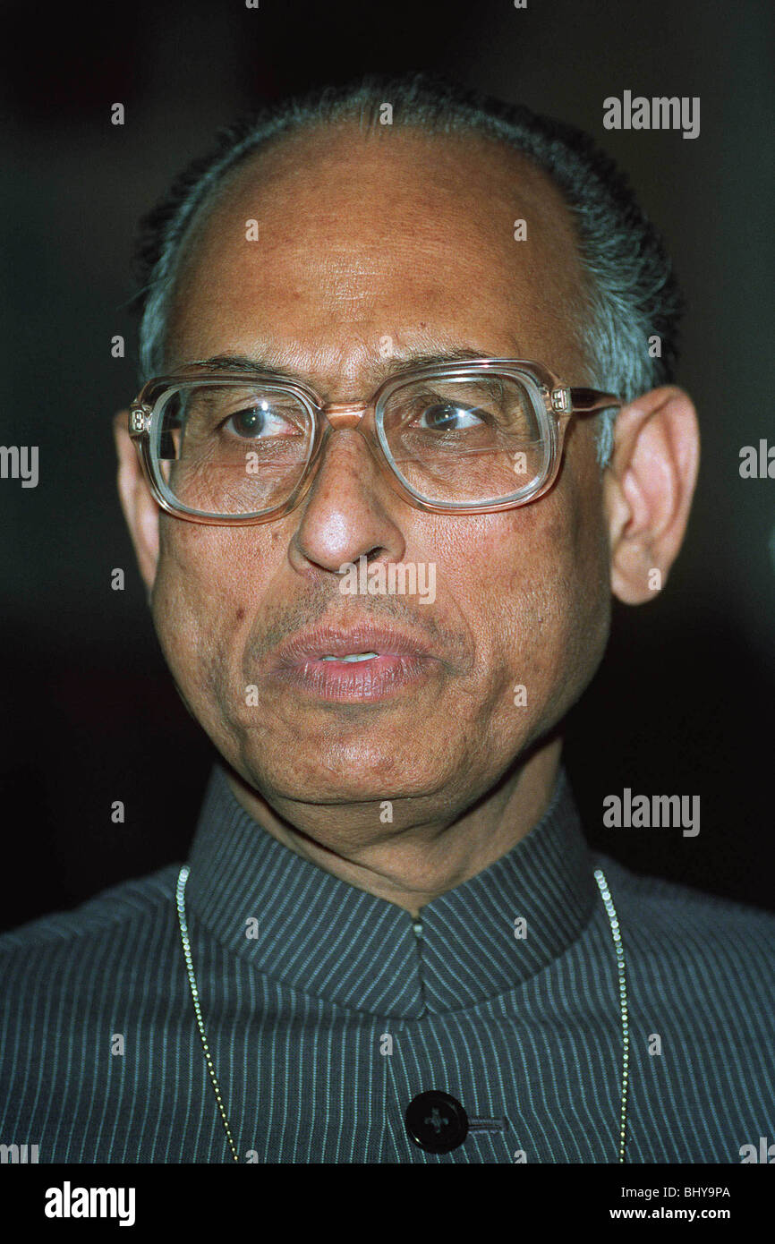 L M SINGHVI HIGH COMMISSION OF INDIA 23. November 1991 Stockfoto
