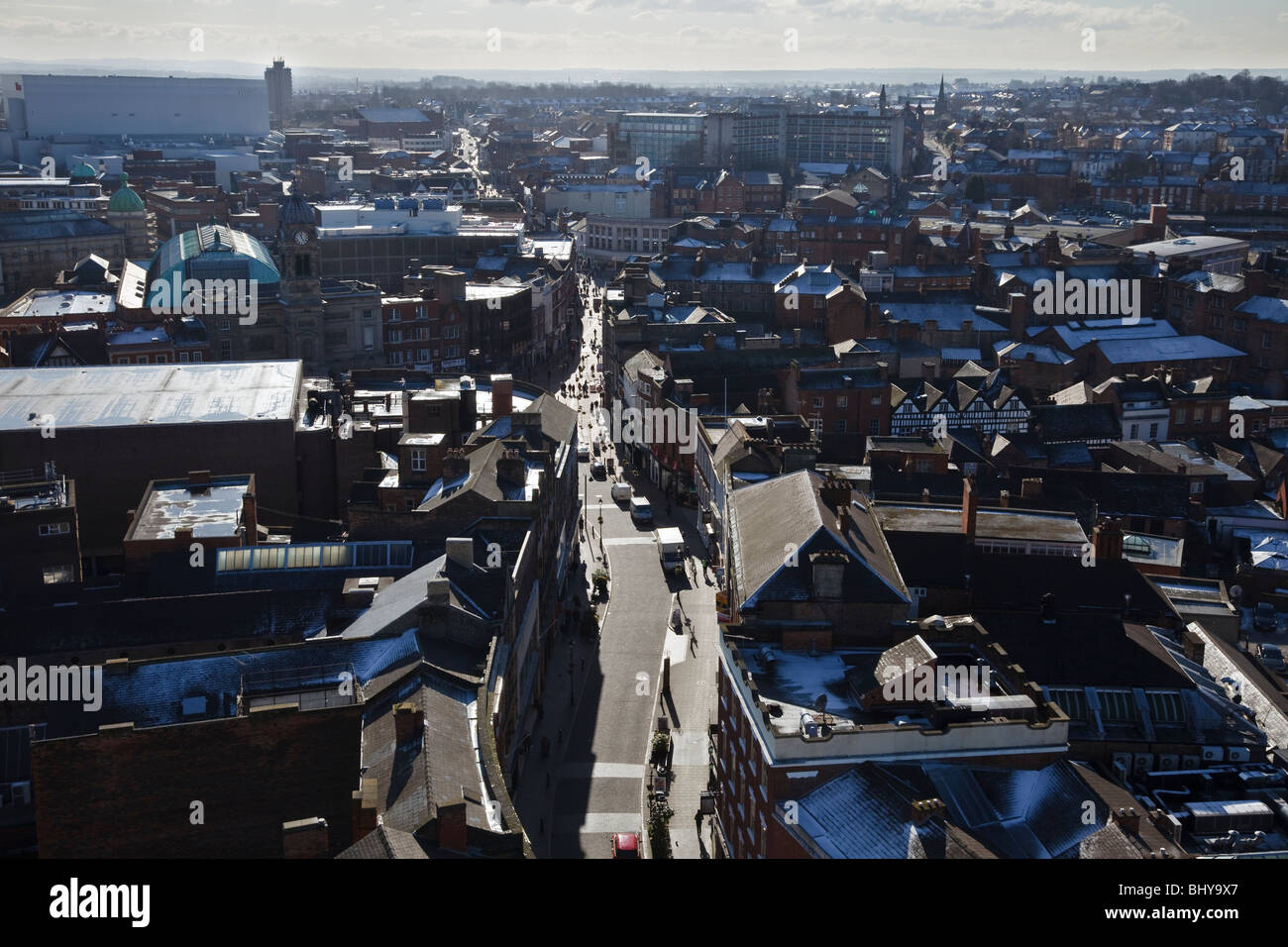 Derby england market Fotos und Bildmaterial in hoher Auflösung Alamy
