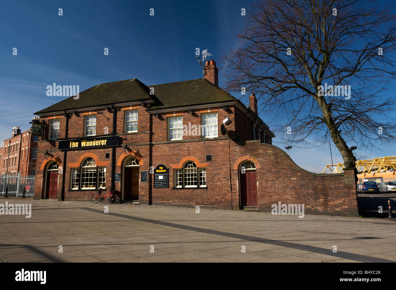 Die Wanderer Public House in der Nähe von Molineux-Stadion in Wolverhampton West Midlands England UK Stockfoto