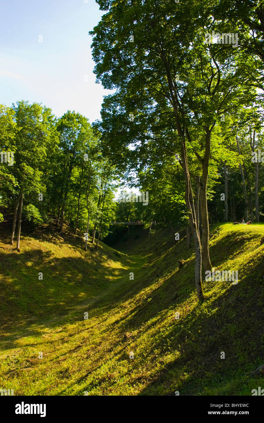 Lossimäed Park in Viljandi Estland Europa Stockfoto