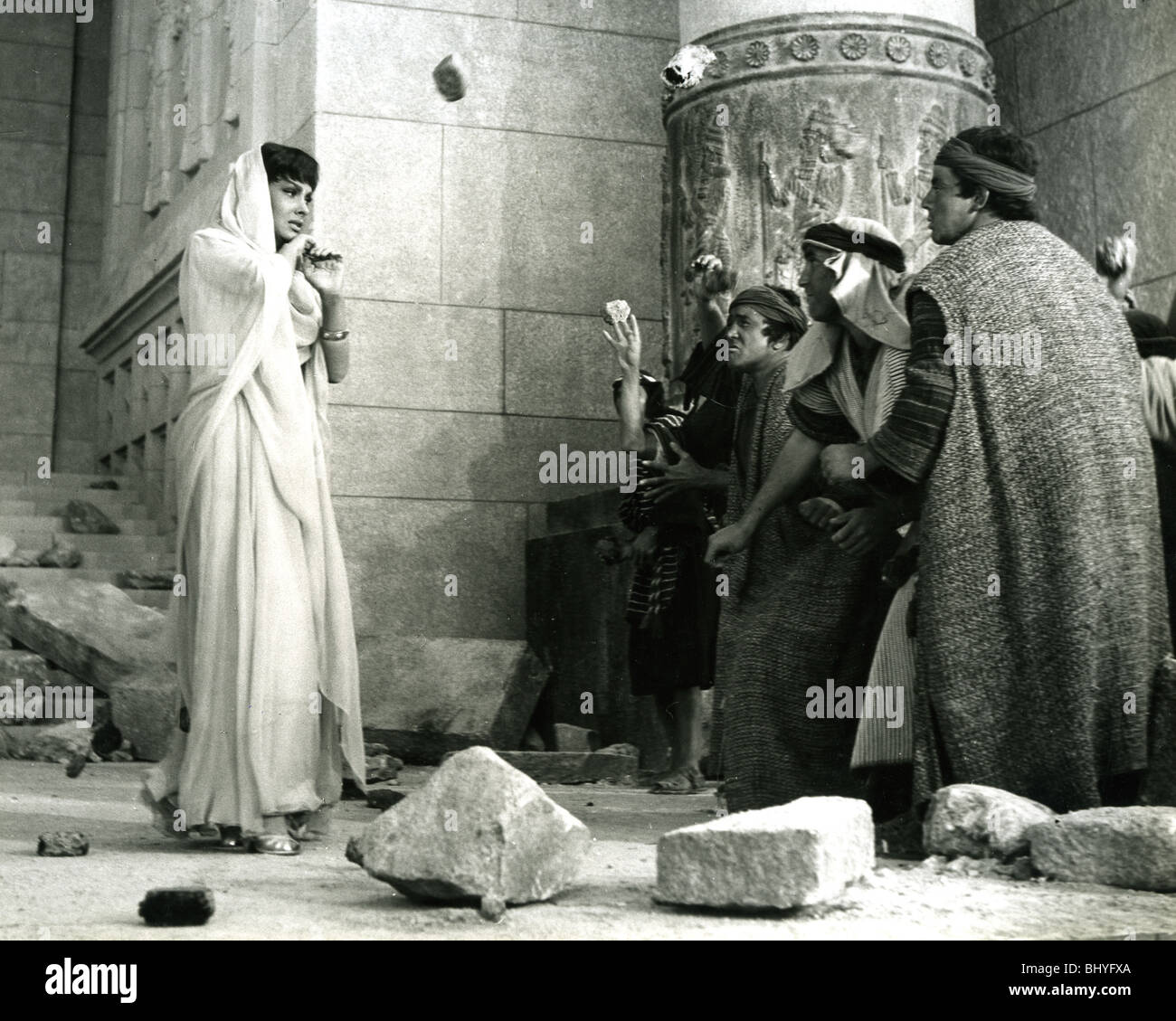 SOLOMON AND SHEBA - 1959 UA Film mit Gina Lollobrigida Stockfoto