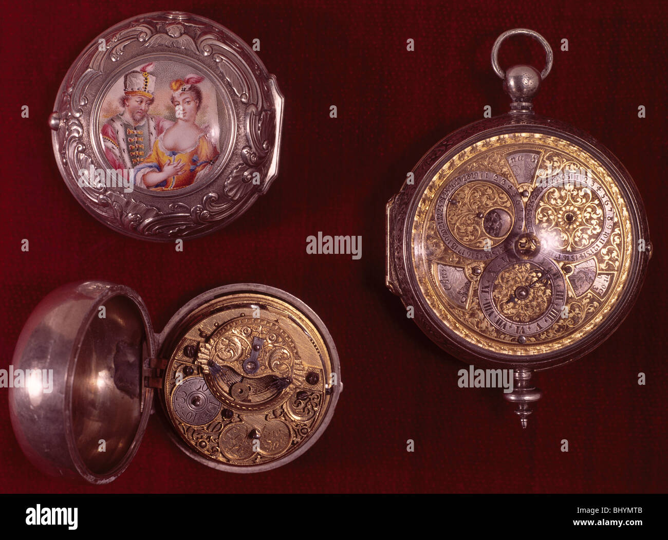 Uhren, Ende 17. bis Anfang des 18. Jahrhunderts. Künstler: Thomas Tompion Stockfoto