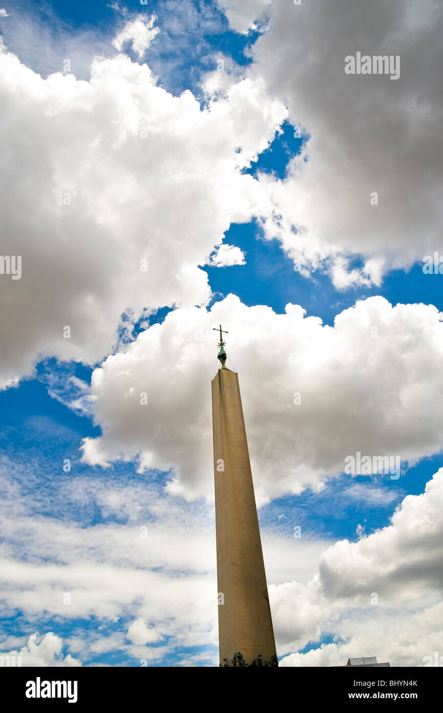 Obelisk, San Pietro Roma, Rom, Italien Stockfoto