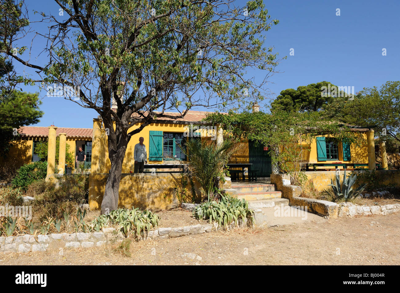 Marseille (13): Jugendherberge "La Fontasse" Stockfoto
