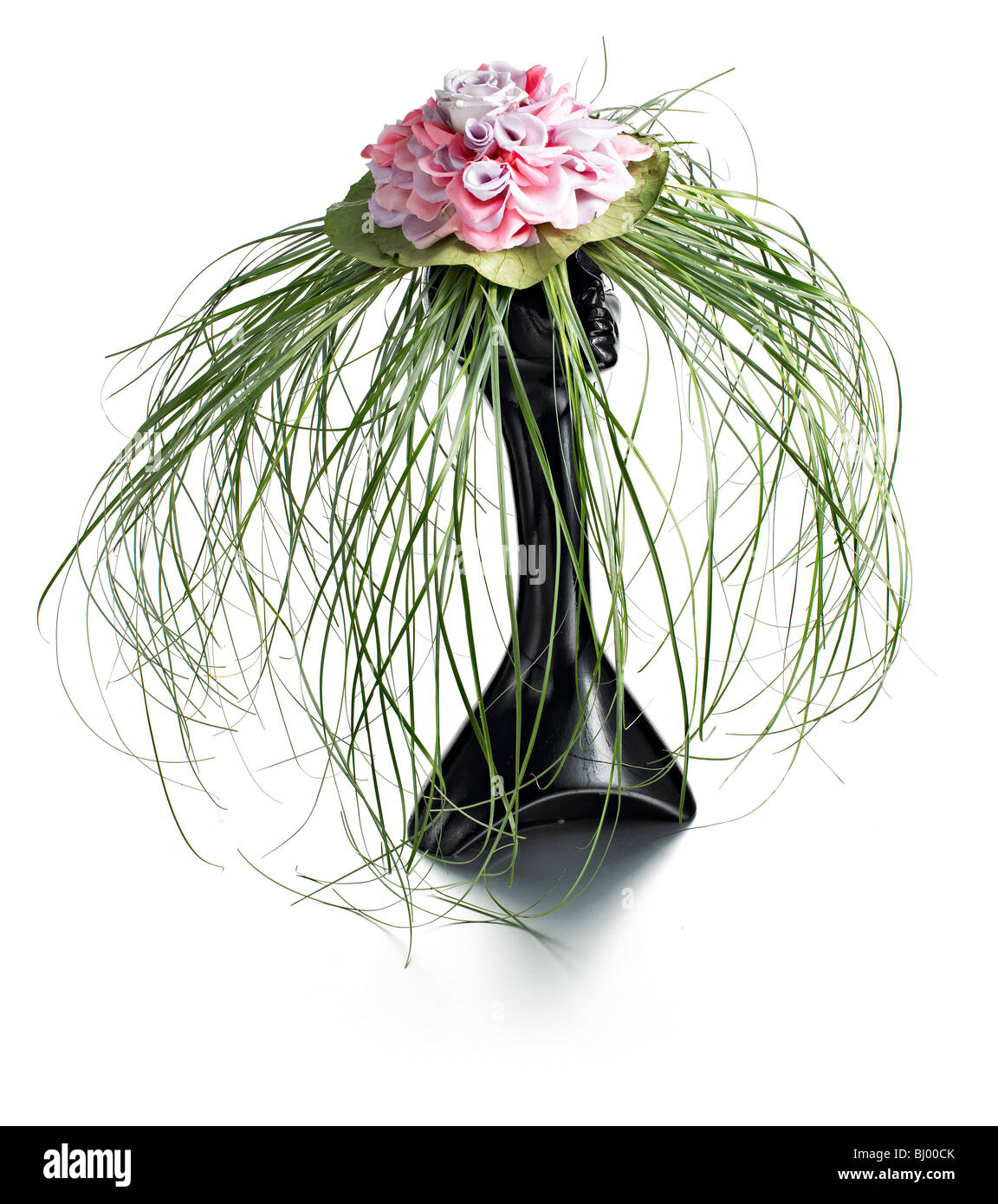 Schöne Blumenarrangements Blumenkappen Stockfoto