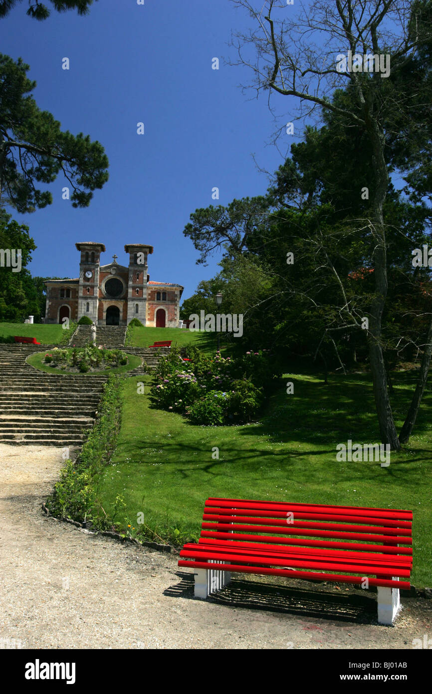 Arcachon (33): Dorf von Le Moulleau Stockfoto