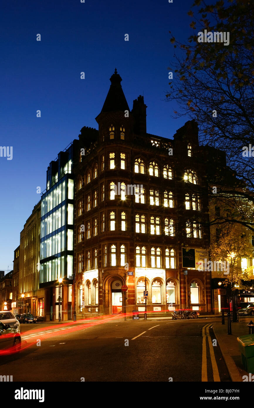 Tempel-Zeile, West Street, Birmingham, West Midlands. Stockfoto