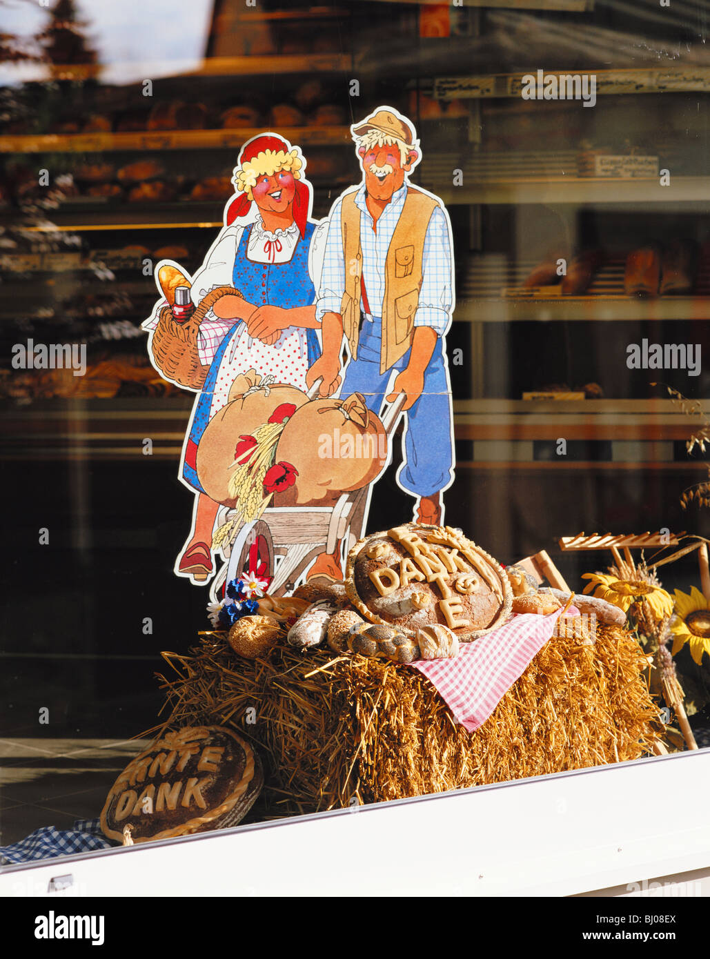 Bäckerei in Bad Steben Dorf, Bayern, Oberfranken, Deutschland, Europa Stockfoto