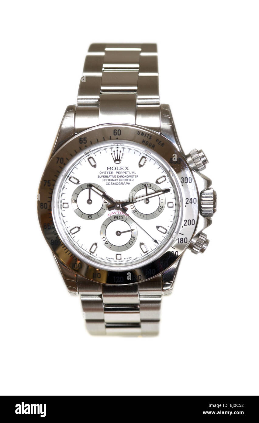Rolex Oyster Perpetual superlative Chronometer. Offiziell zertifizierte Cosmograpgh Daytona Uhr UK Stockfoto