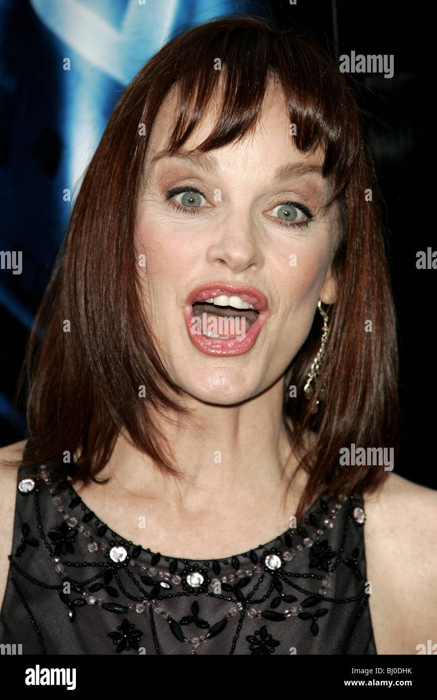 PAMELA SUE MARTIN SCHAUSPIELERIN CHINESE THEATRE HOLLYWOOD LOS ANGELES USA 05.10.2006 Stockfoto