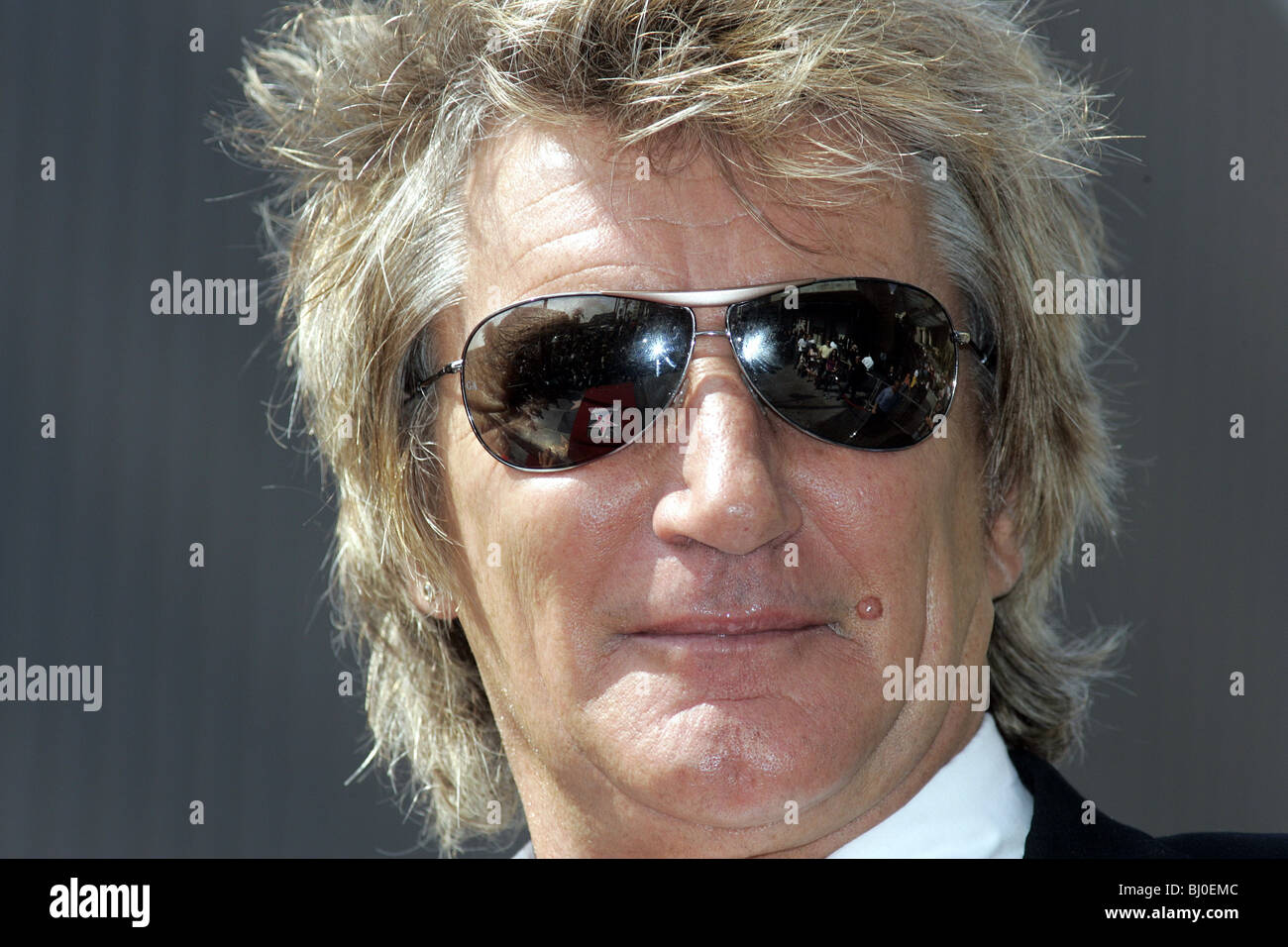 ROD STEWART SÄNGERIN HOLLYWOOD LOS ANGELES USA 10.11.2005 Stockfoto