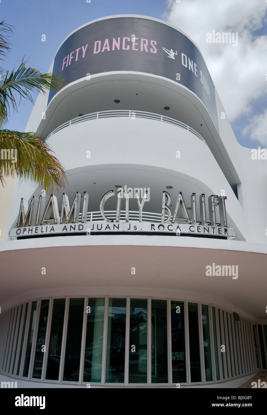 Miami Beach City Ballet Stockfoto