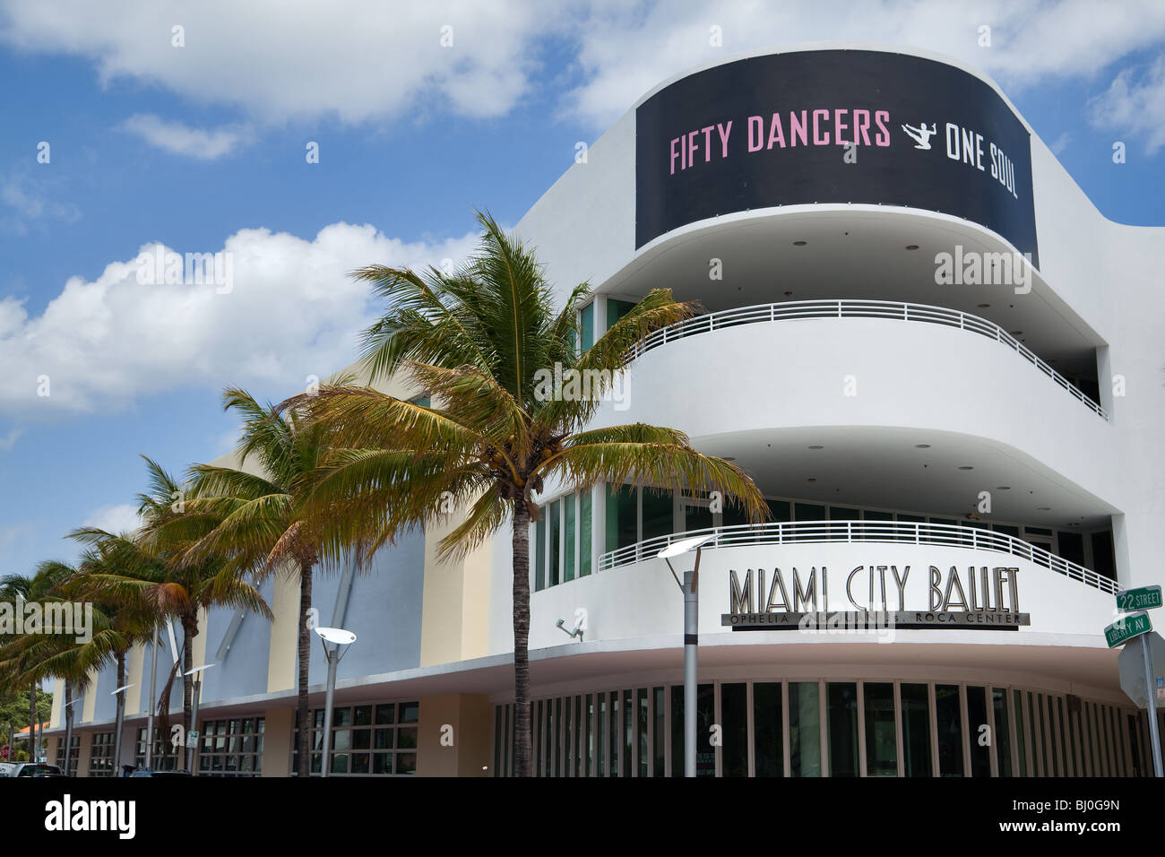 Miami Beach City Ballet Stockfoto