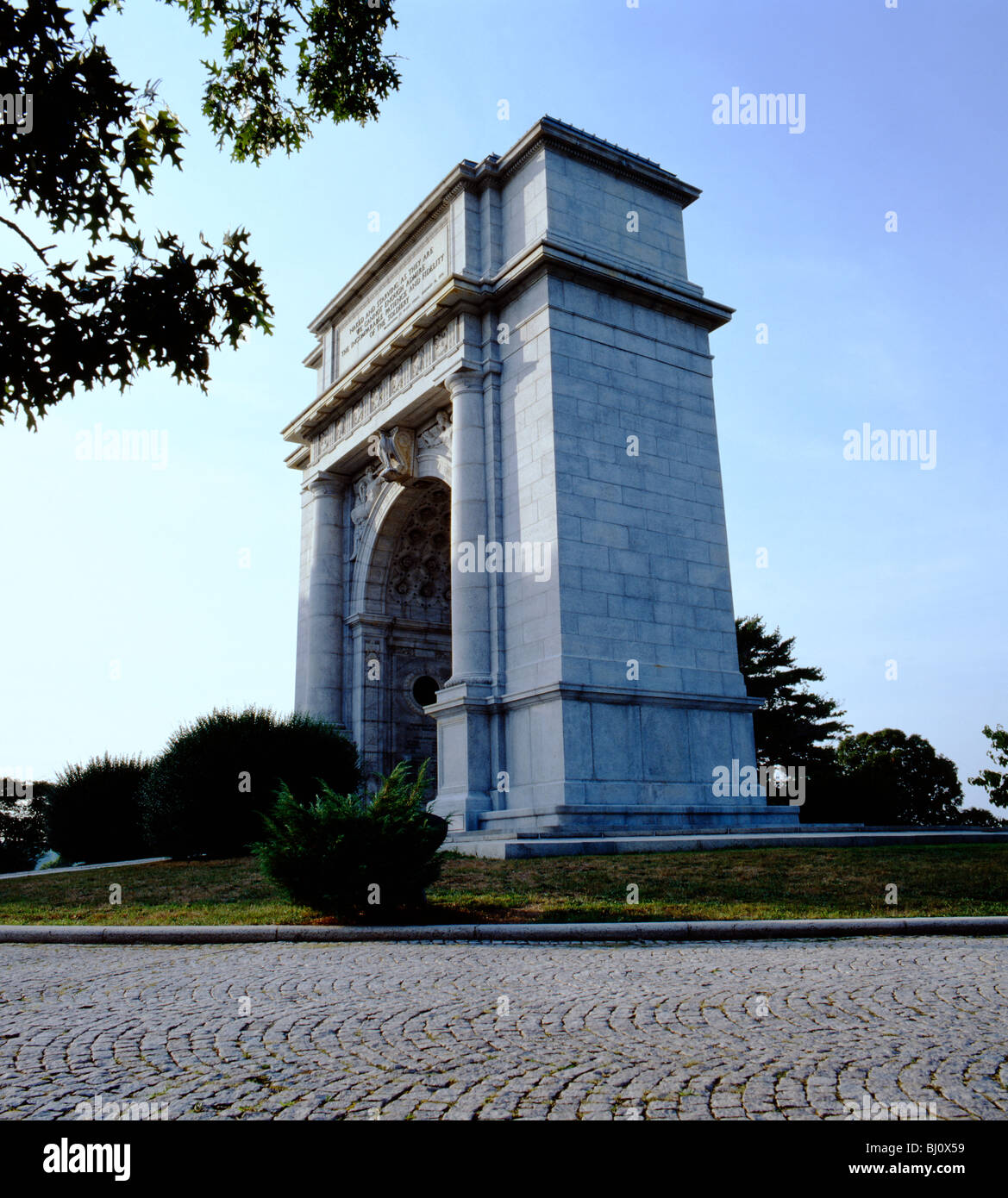 National Memorial Arch, Valley Forge National Historical Park, Valley Forge, Pennsylvania, USA Stockfoto