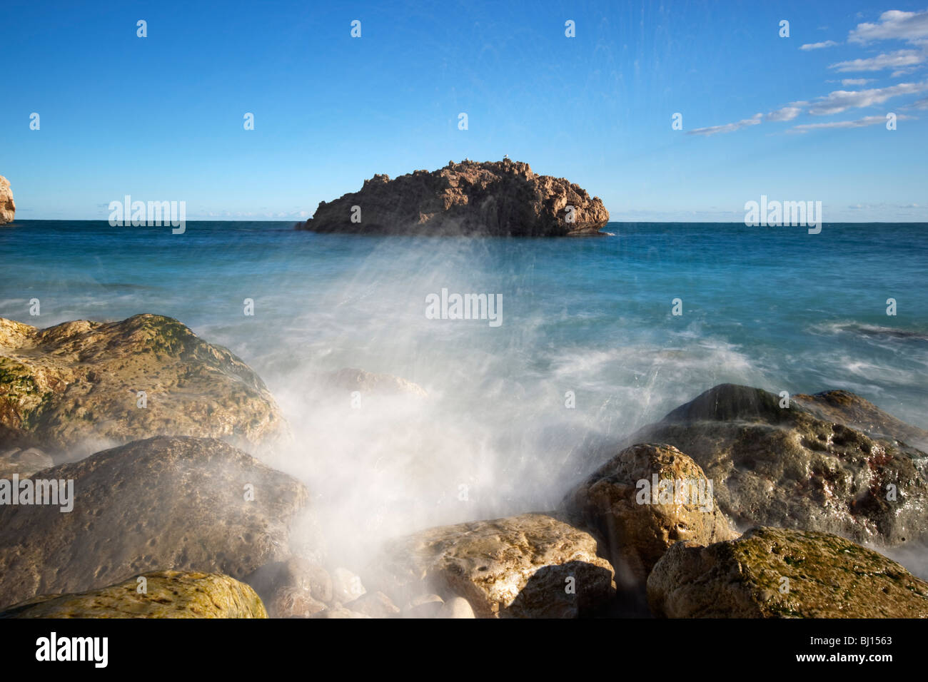 Playa Ambolo Stockfoto