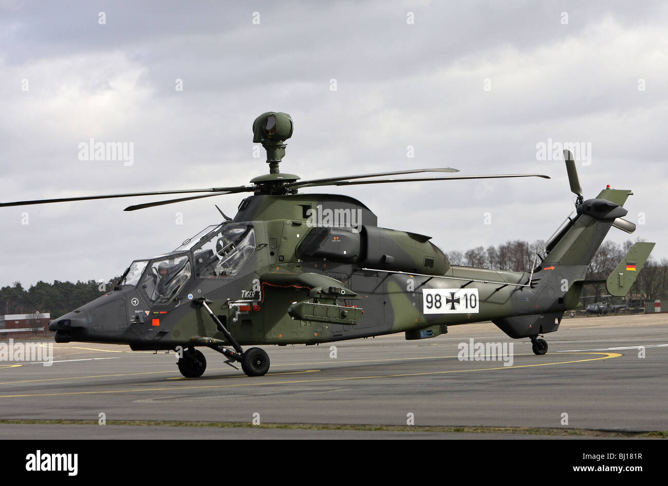 Ein Kampfhubschrauber Tiger, Deutschland Stockfoto