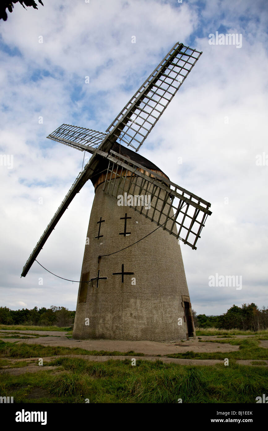 Bidston Hill Windmühle Stockfoto