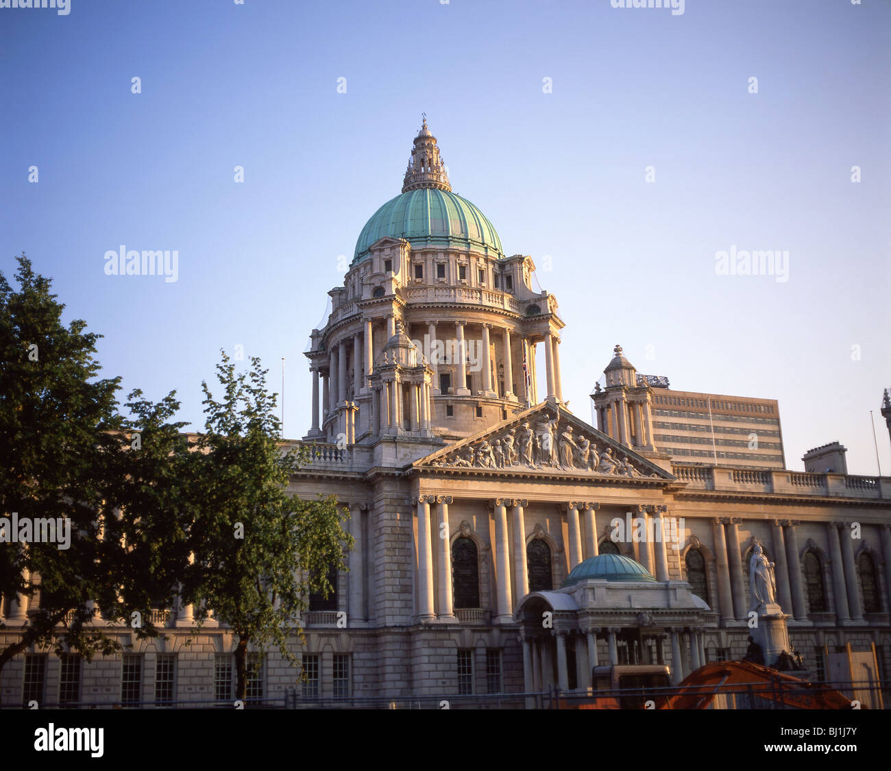 Rathaus, Donegall Square, Belfast, Grafschaft Antrim, Nordirland, Vereinigtes Königreich Stockfoto