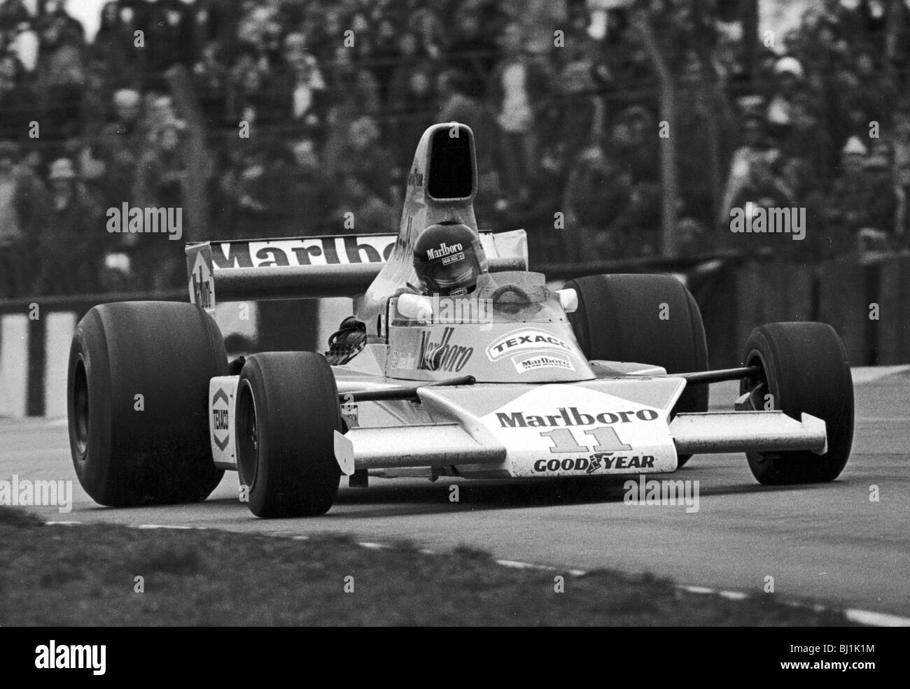 James Hunt Gb Marlboro Team Mclaren M23 British Grand Prix Brands Hatch England 18 07 1976 Stockfotografie Alamy
