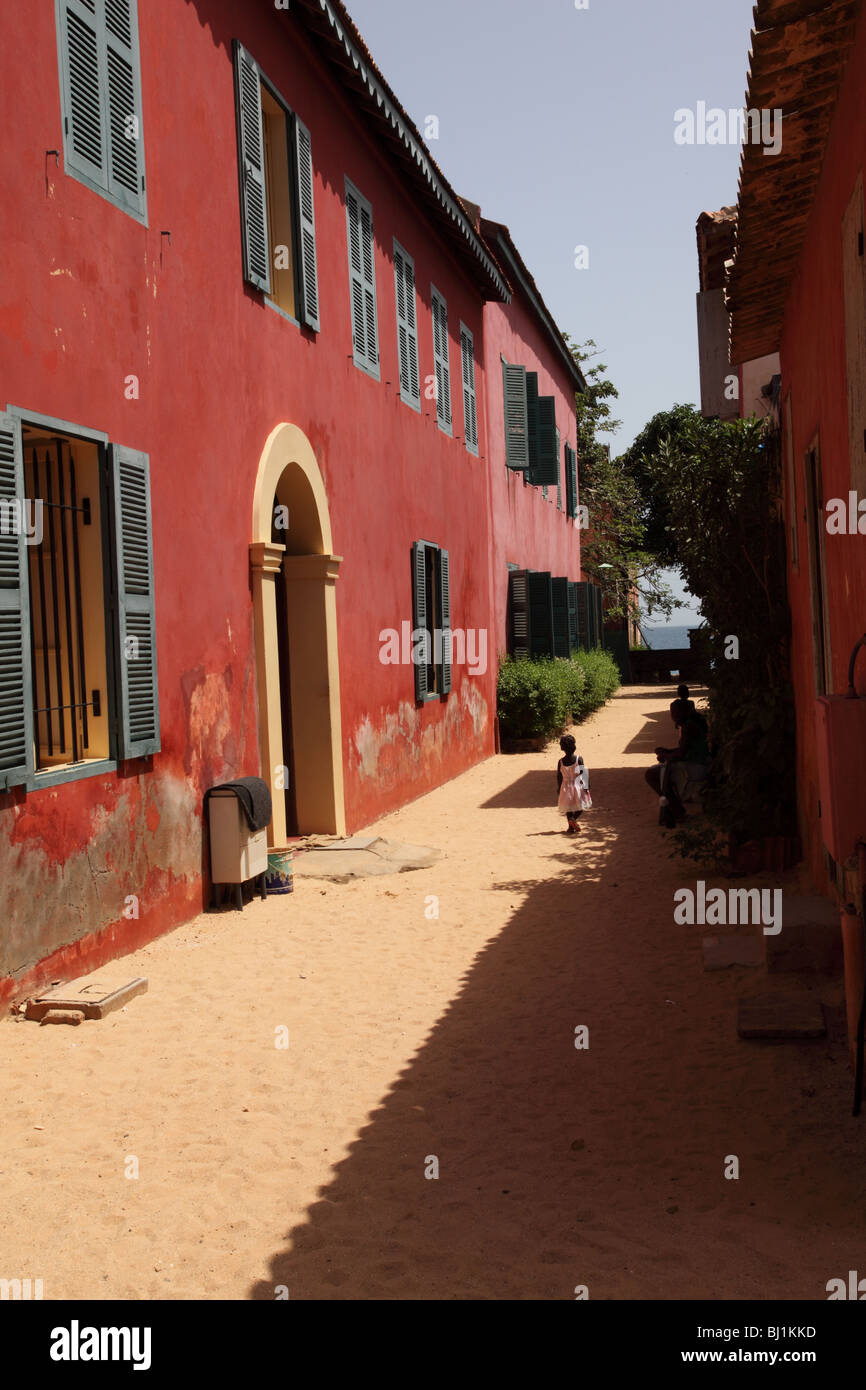 Senegal, Goree Island, des Haussklaven Stockfoto