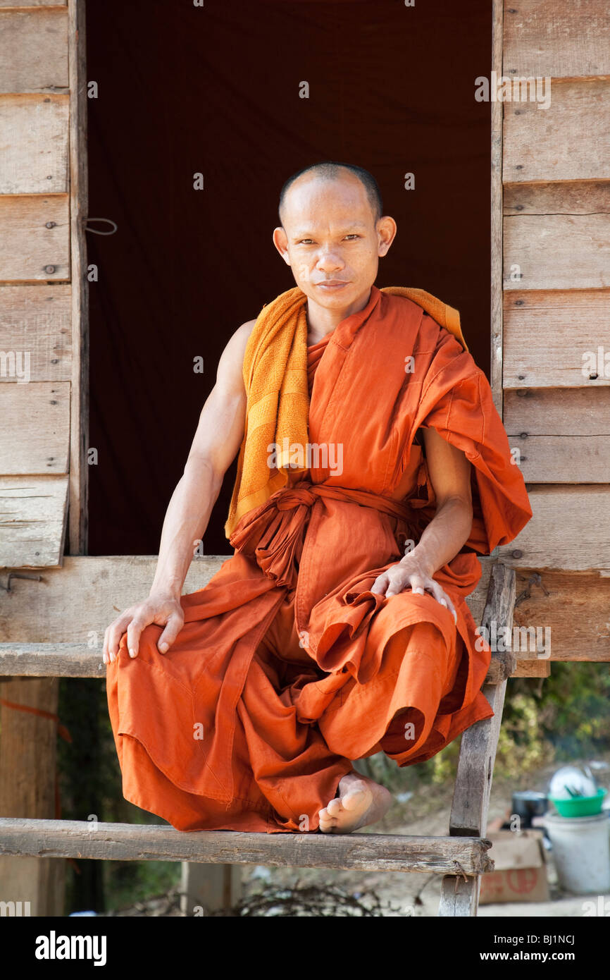 Buddhistische Mönche in Kambodscha Stockfoto