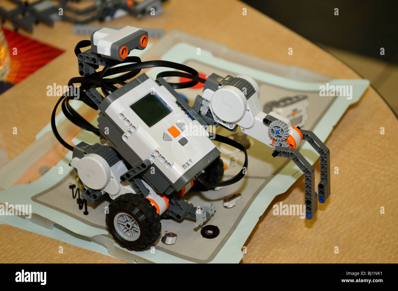Ein Lego-Roboter. Stockfoto