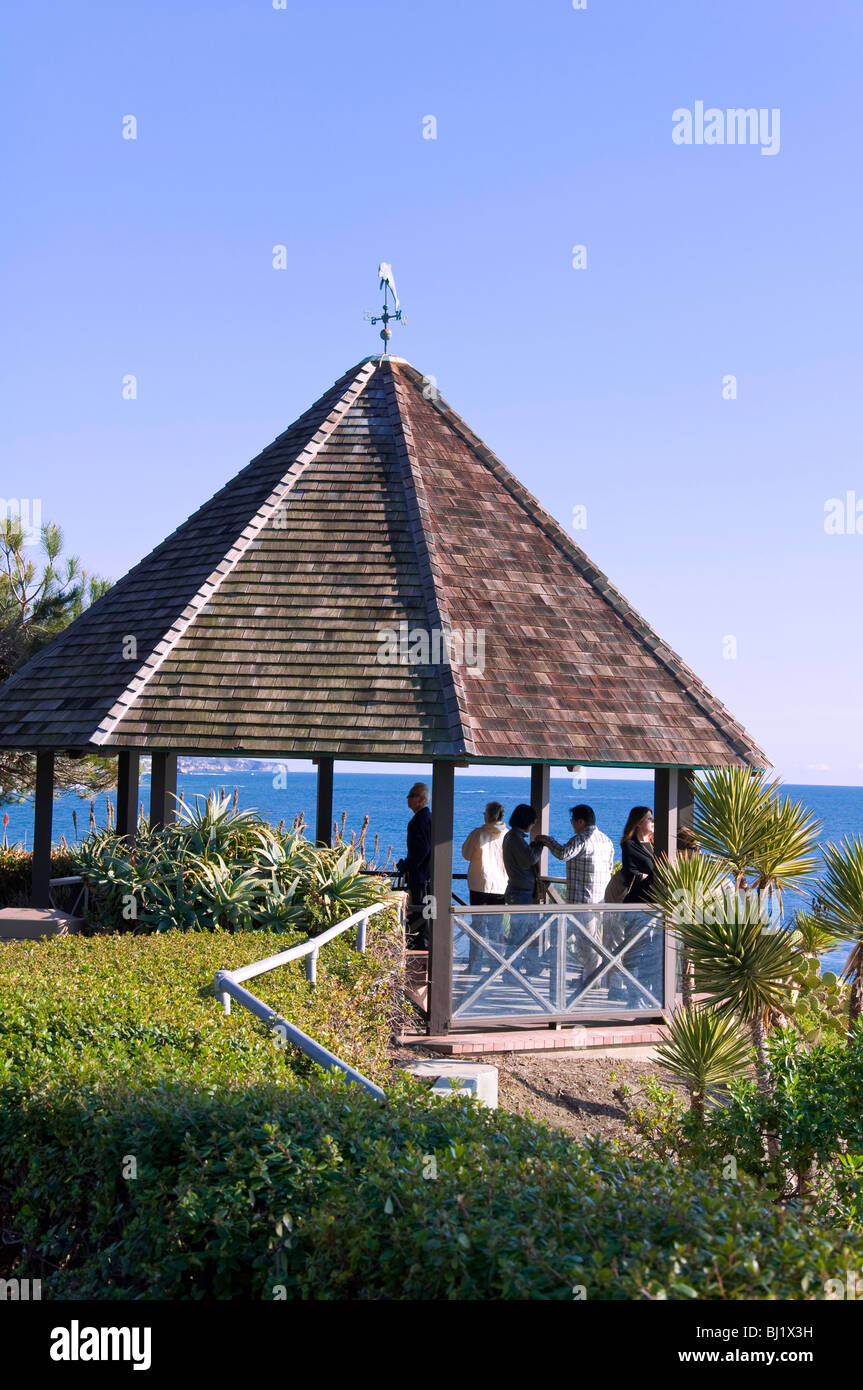 Menschen in das Gartenhaus, Kalifornien, USA Stockfoto