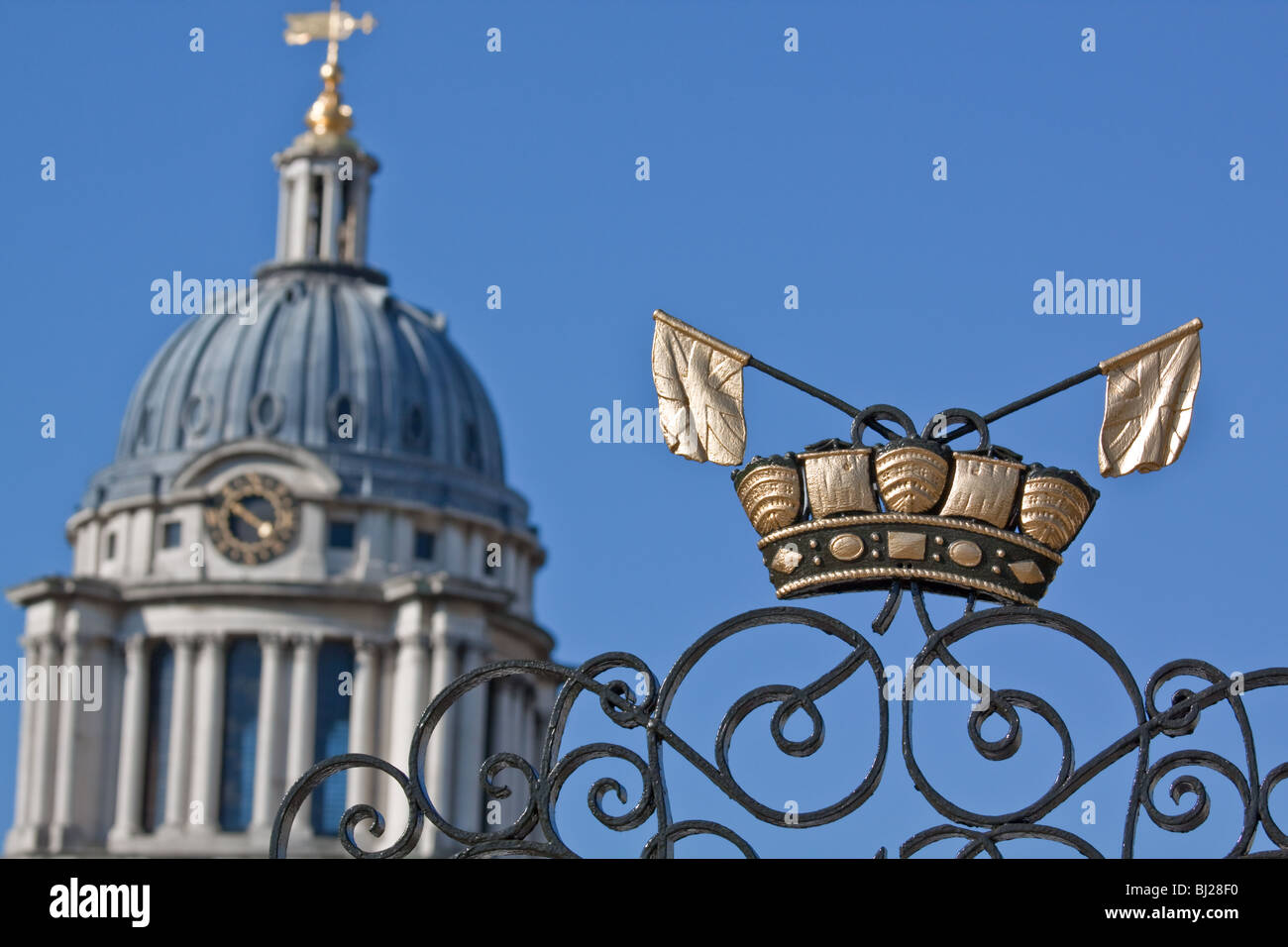 Das Old Royal Naval College Greenwich Stockfoto