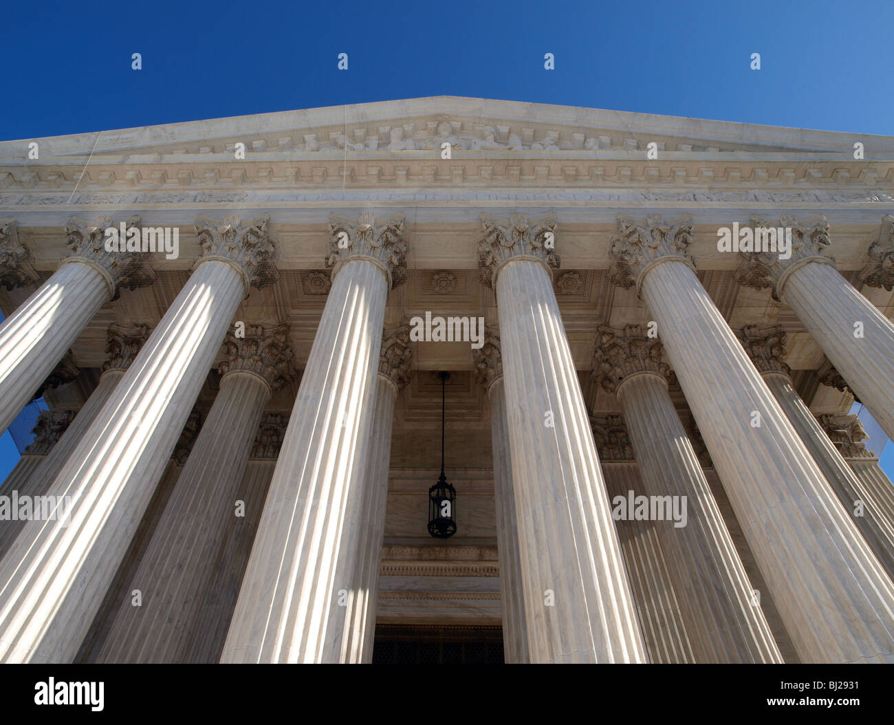 Der Supreme Court Building in Washington DC. Stockfoto