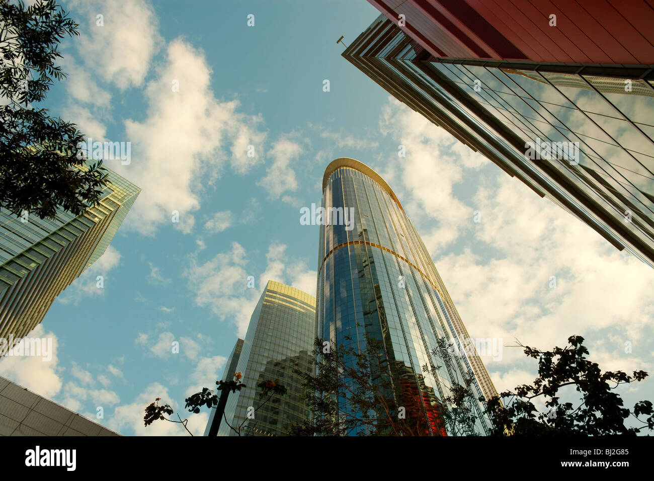 Bürogebäude in Kowloon Bay District, Kowloon, Hong Kong, China Stockfoto