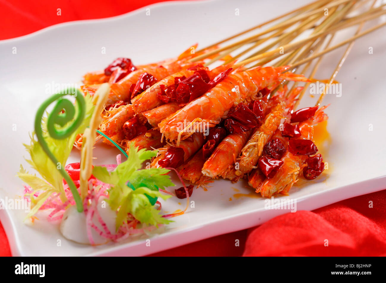 Chinesisches Essen, Stillleben Stockfoto