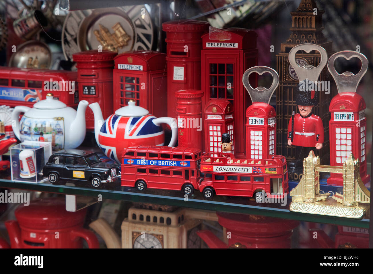 London-Souvenirs Stockfoto