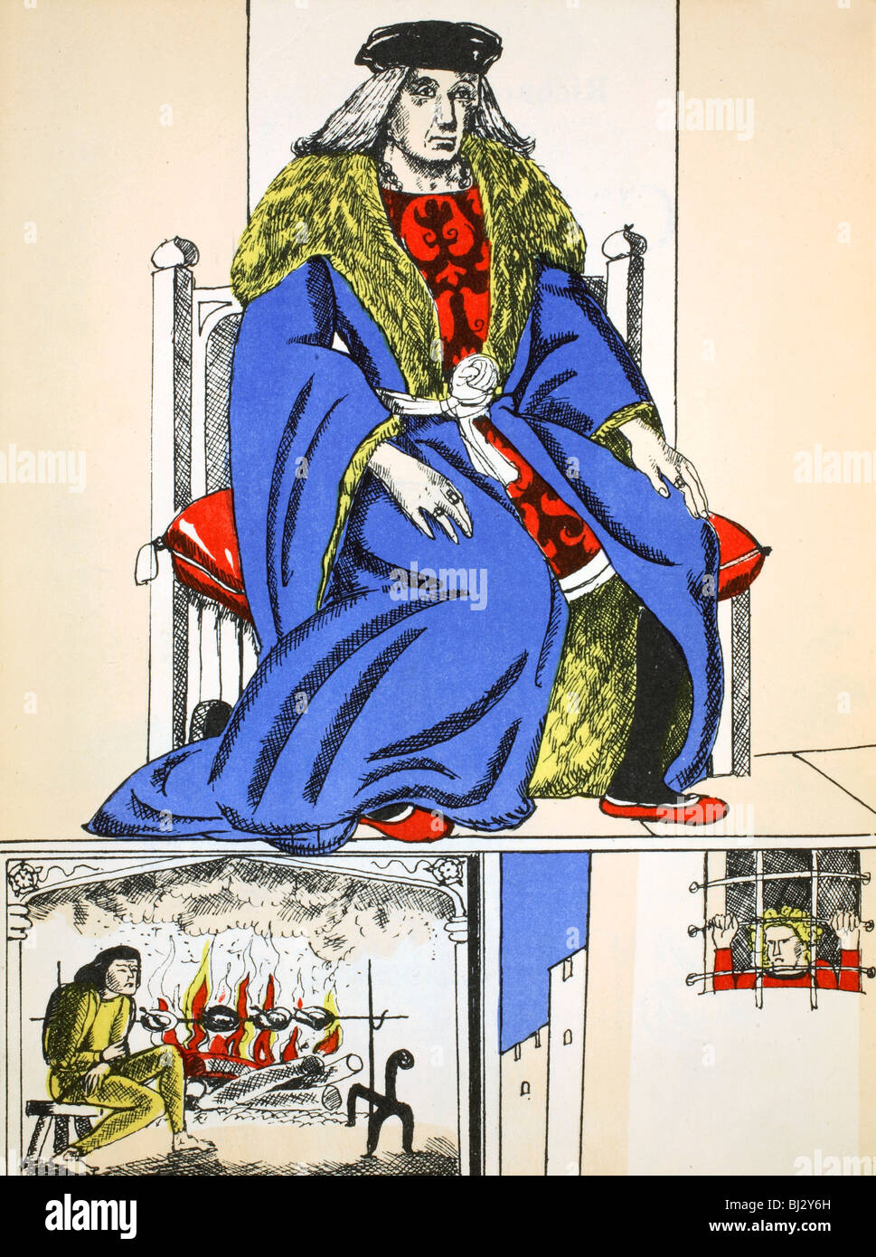 Henry VII, König von England von 1485, (1932). Künstler: Rosalind Thornycroft Stockfoto