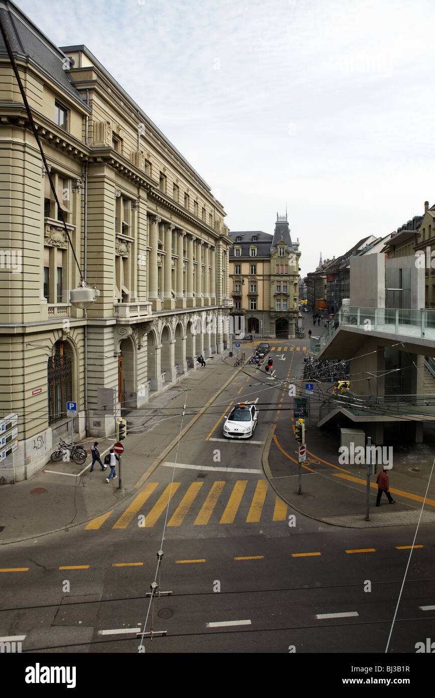 Gebäude und Straßen in Bern, Schweiz Stockfotografie - Alamy