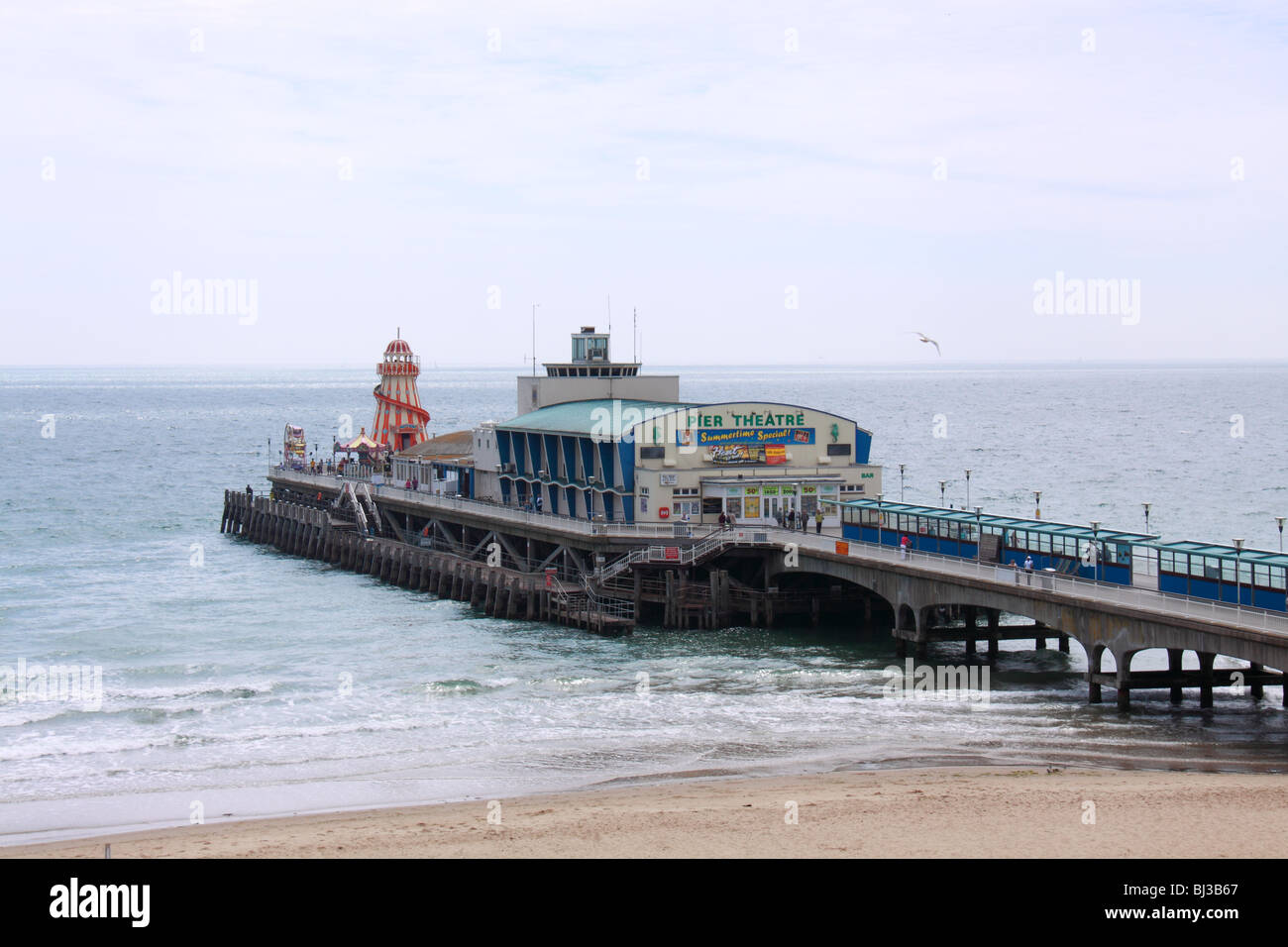 Bournemouth Pier Stockfoto