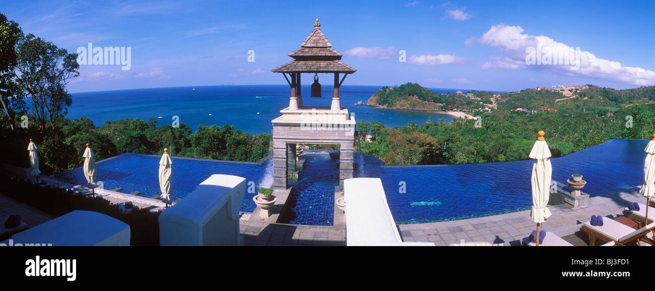 Pool, Luxushotel, Pimalai Resort & Spa, Kantiang Beach, Insel Ko Lanta, Koh Lanta, Krabi, Thailand, Asien Stockfoto
