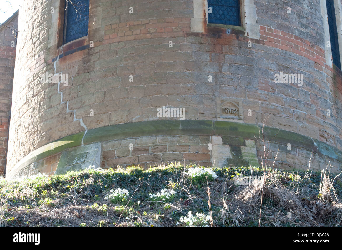 Kirche in der Nähe von Bulcote Nottinghamshire Stockfoto