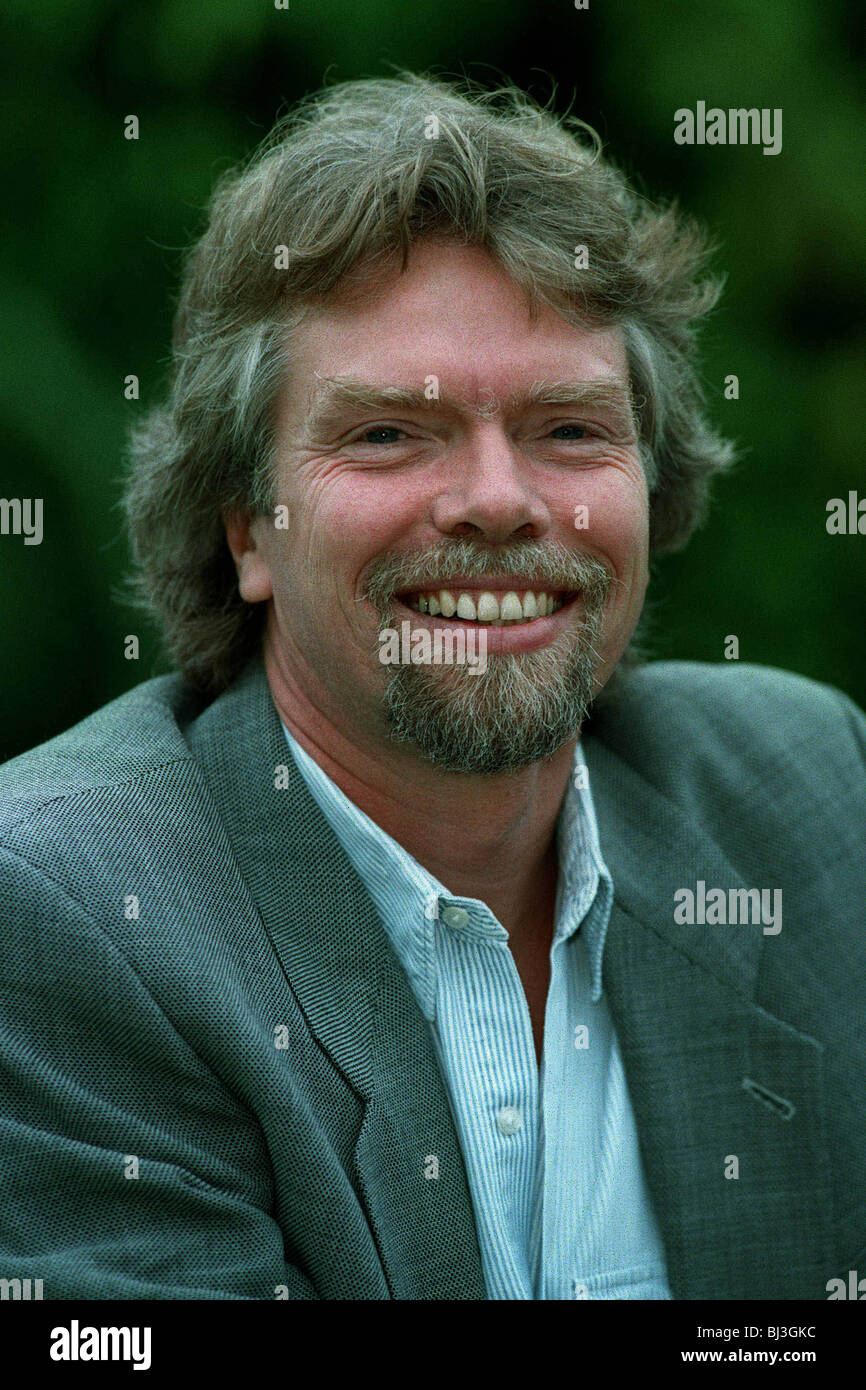 RICHARD BRANSON Direktor des VIRGIN 21. Januar 1994 Stockfoto