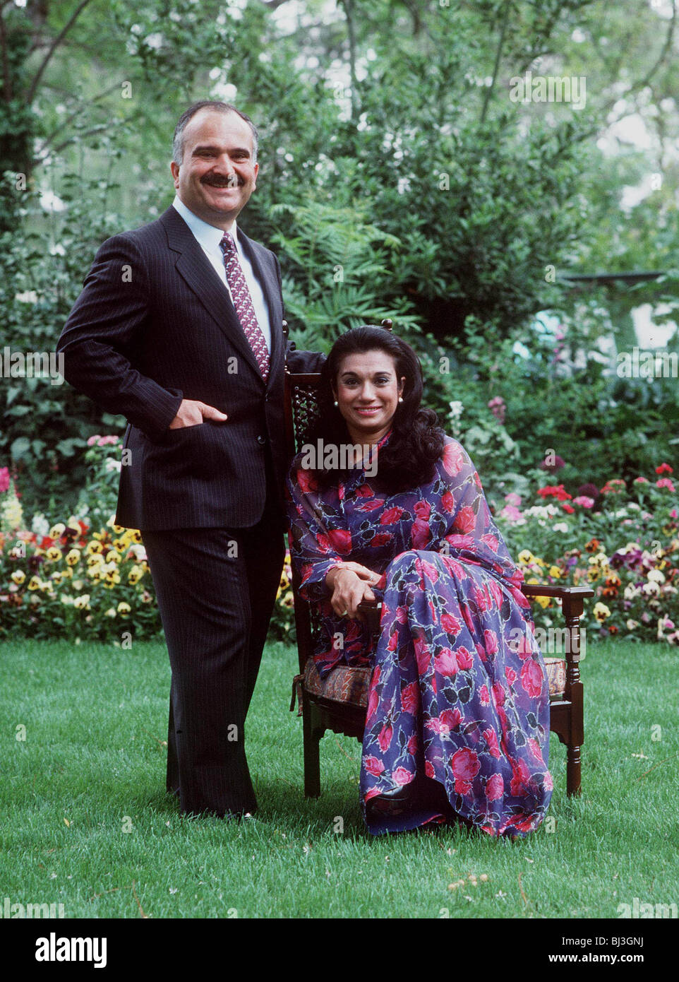 C P EL HASSAN & Prinzessin JORDAN Afrika 18. Juli 1994 Stockfoto